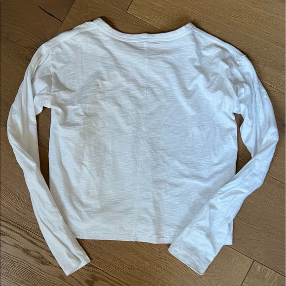 rag & bone Scribble Star Cropped Long-Sleeve Top - Picture 3 of 6